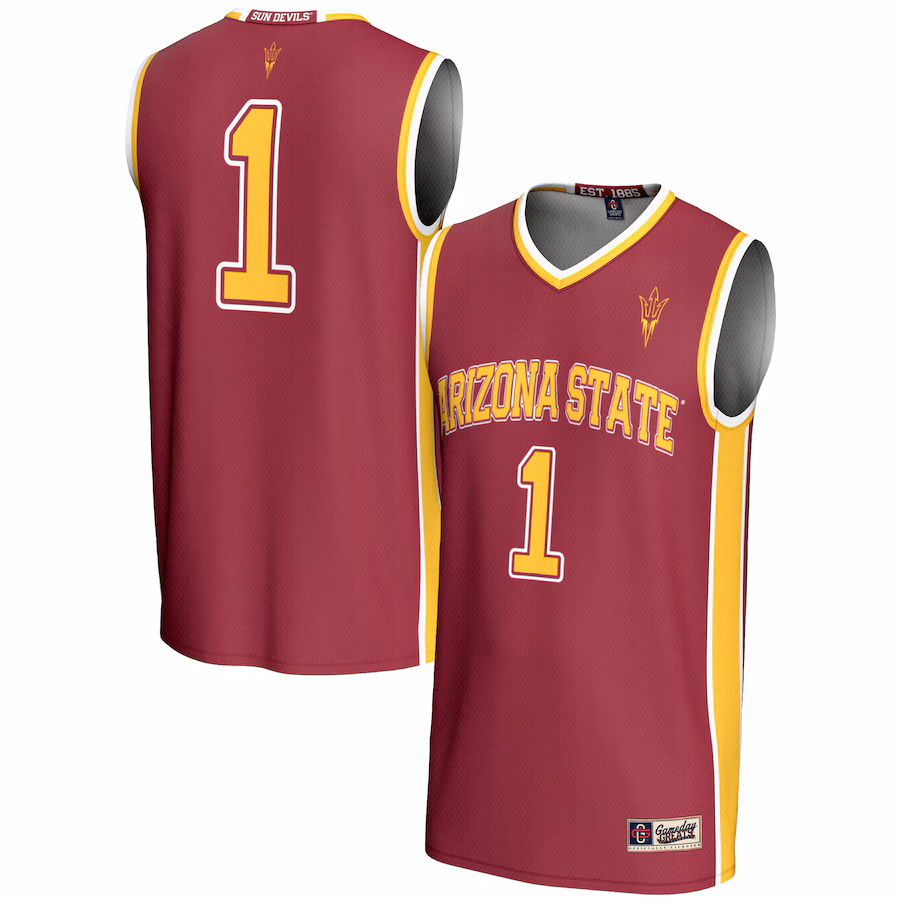 Unisex GameDay Greats #70 Maroon Arizona State Sun Devils Lightweight Basketball Jersey - Ujersey
