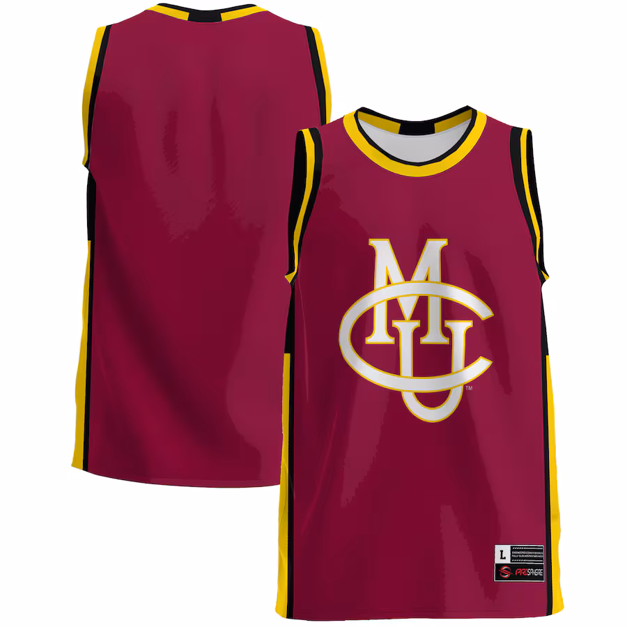 Men's GameDay Greats  Maroon CMU Mavericks  Lightweight Basketball Jersey - Ujersey