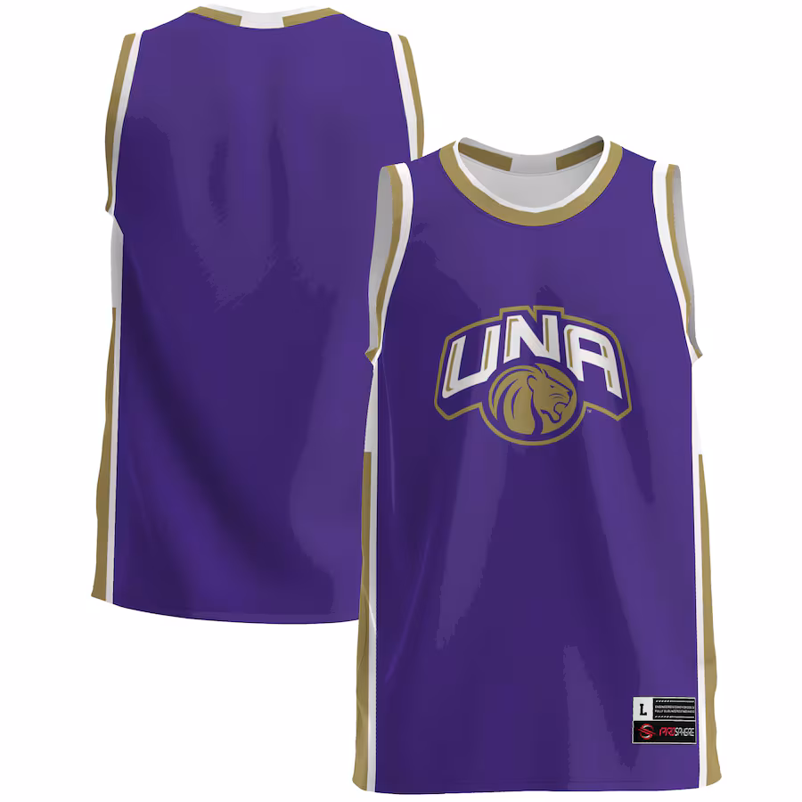 Men's GameDay Greats  Purple North Alabama Lions  Lightweight Basketball Jersey - Ujersey