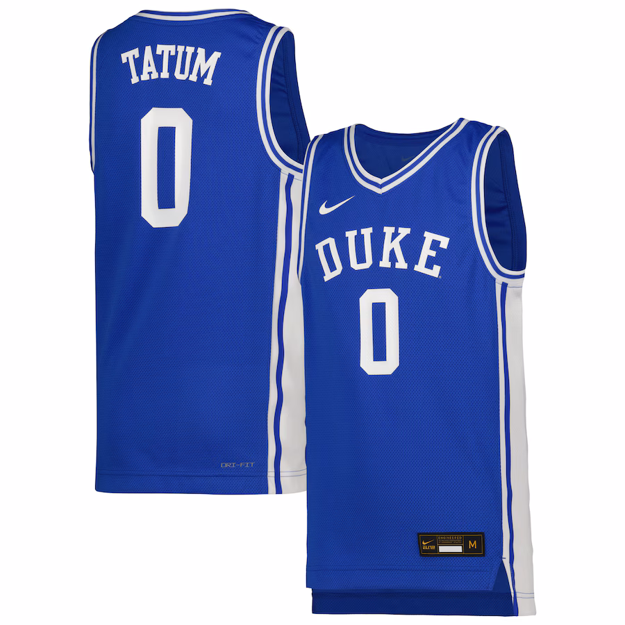 Youth Nike #0 Royal Duke Blue Devils Icon Replica Basketball Jersey - Ujersey