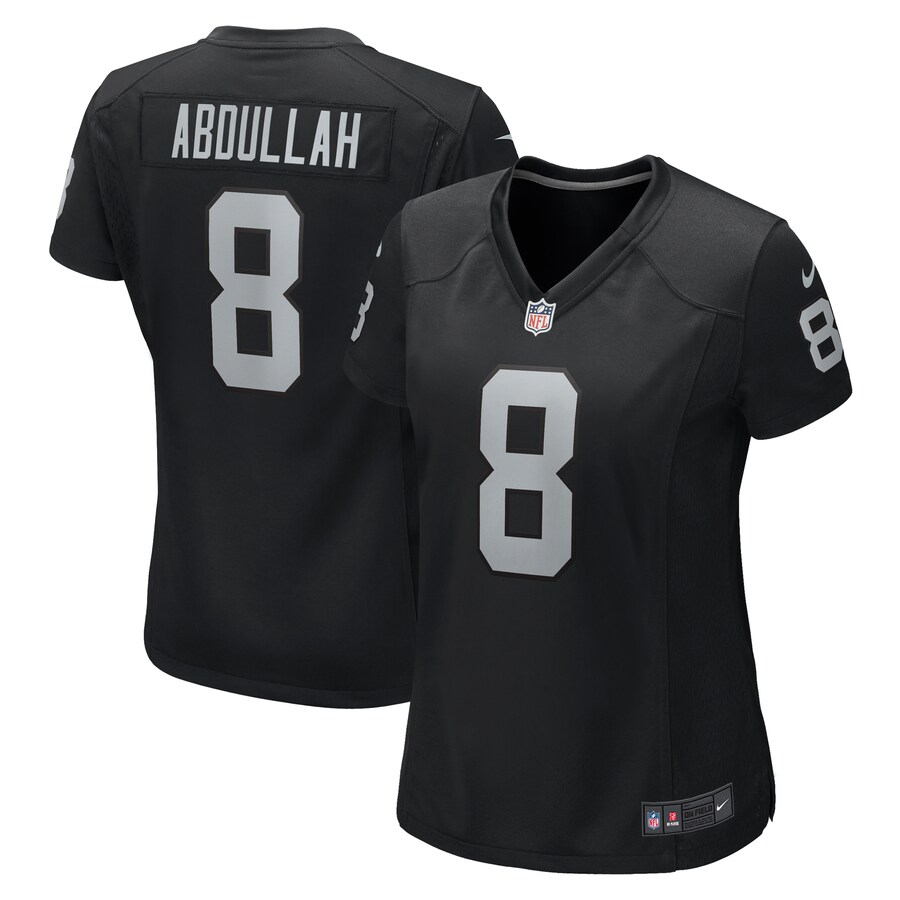 Women's Las Vegas Raiders Ameer Abdullah Nike Black Game Jersey - Ujersey
