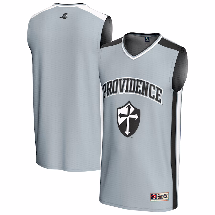 Unisex GameDay Greats Silver Providence Friars Spirit Basketball Jersey - Ujersey