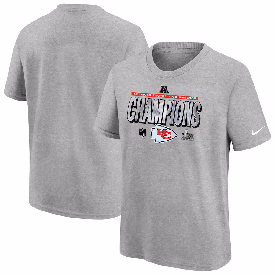 Men's Philadelphia Eagles Fanatics Black Super Bowl LIX Champions On Top Go Birds Long Sleeve T-Shirt - Ujersey