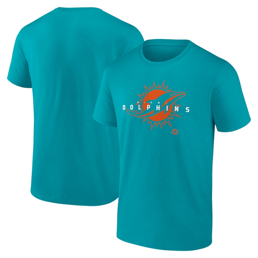 Men's Miami Dolphins Nike Orange Faded Essential T-Shirt - Ujersey