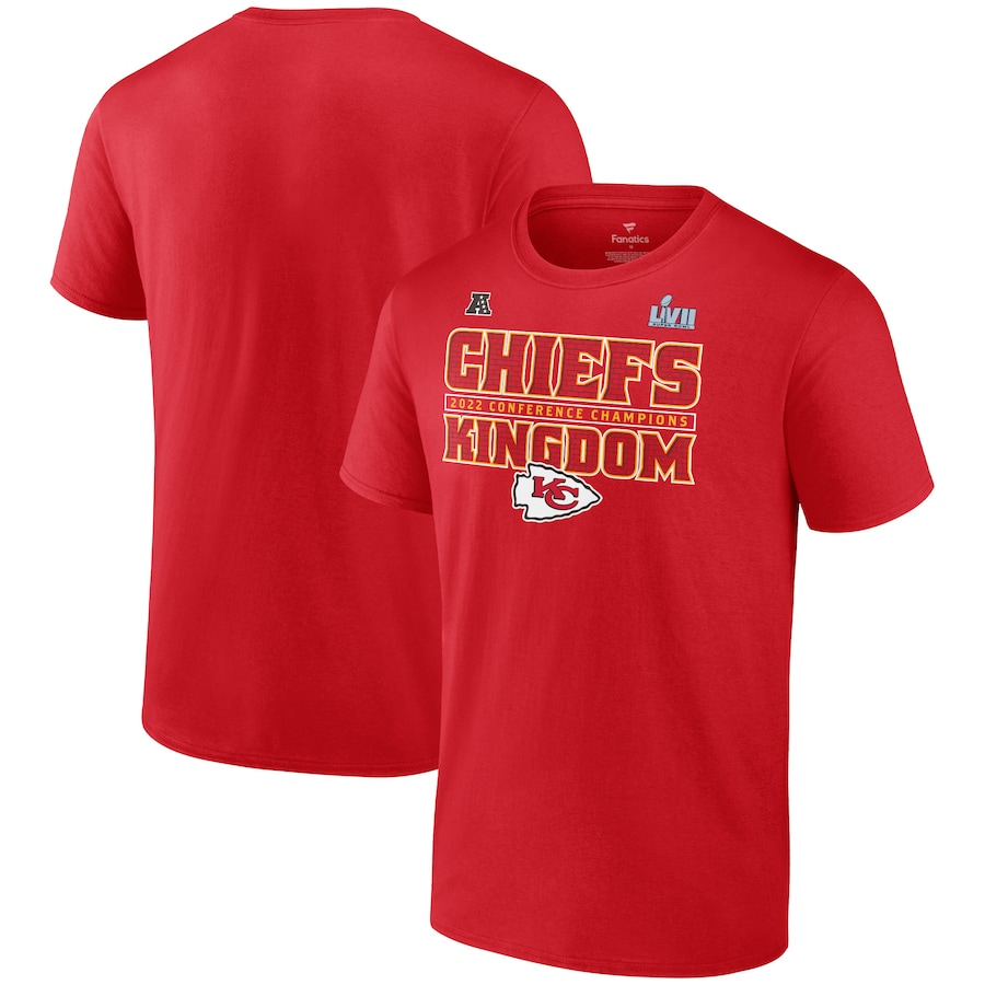 Men's Kansas City Chiefs  Majestic Threads Black Super Bowl LIX Heavyweight T-Shirt - Ujersey