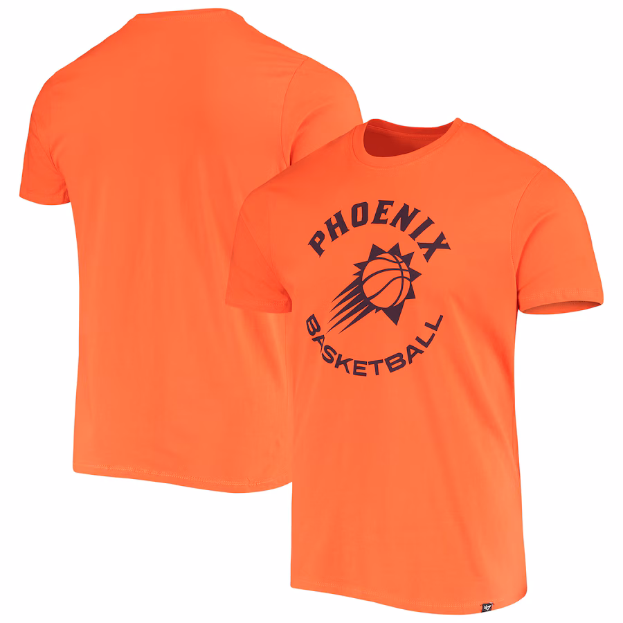 Men's Phoenix Suns '47 Orange Basketball Super Rival T-Shirt - Ujersey