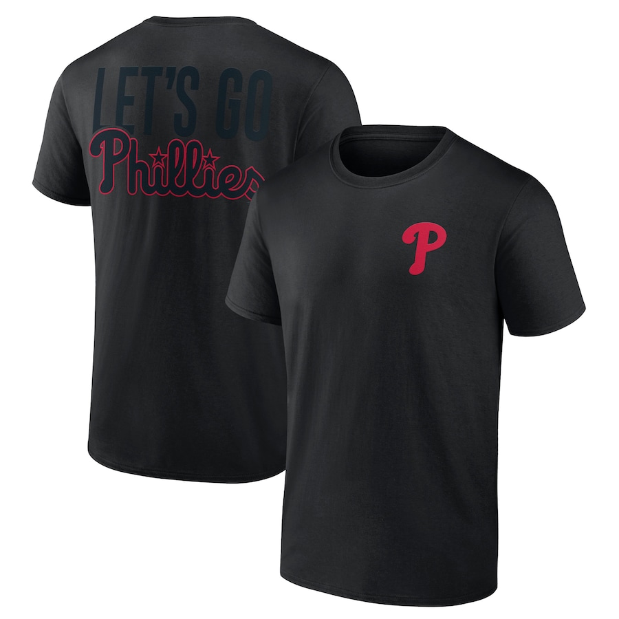 Men's Philadelphia Phillies Black In It To Win It T-Shirt - Ujersey