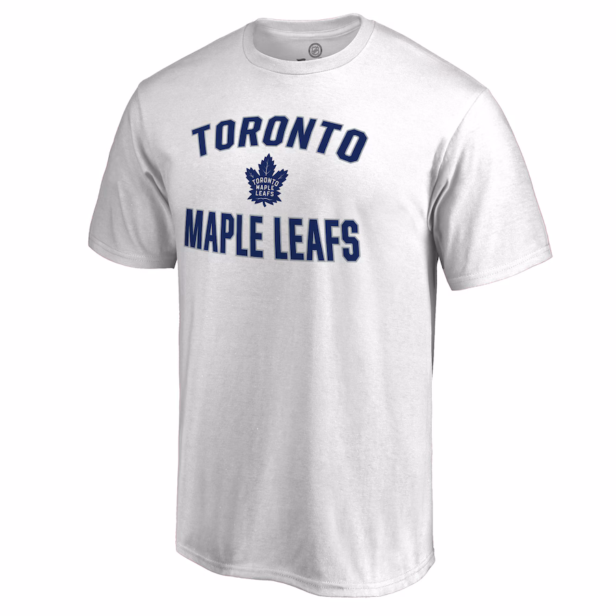 Men's Toronto Maple Leafs Victory Arch White T-Shirt - Ujersey
