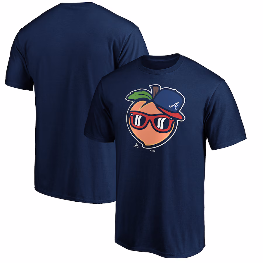 Men's Atlanta Braves Navy Team Adrenaline T-Shirt - Ujersey