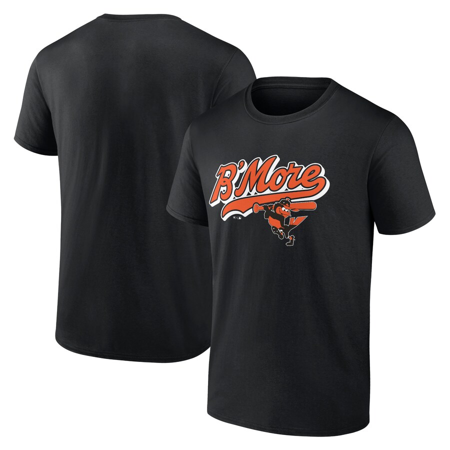 Men's Baltimore Orioles Black B'More T-Shirt - Ujersey