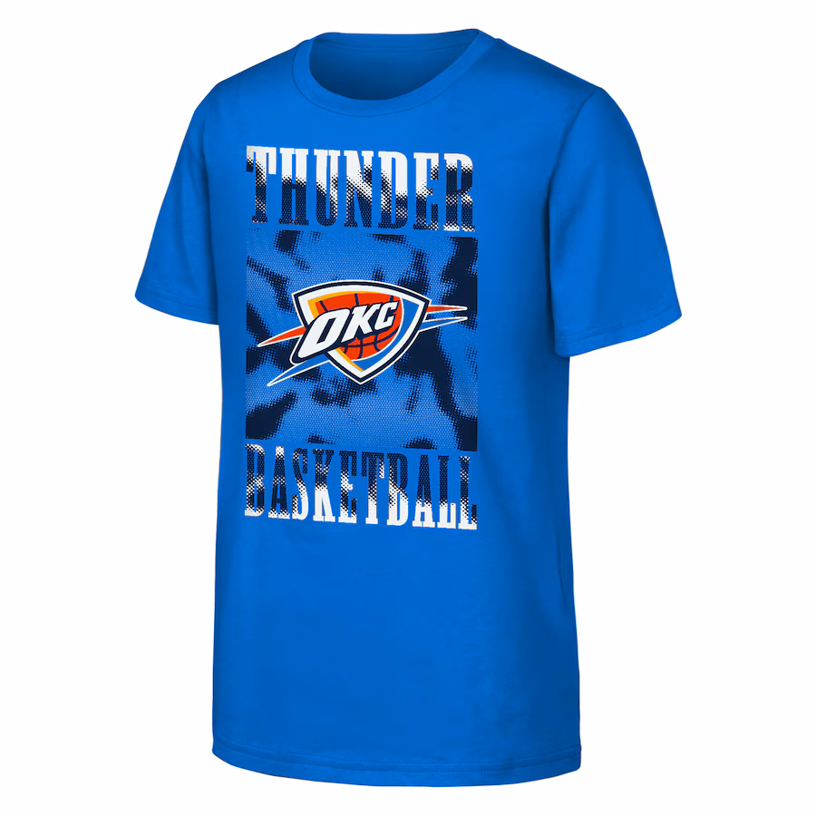 Youth Oklahoma City Thunder  Blue Garage Hero T-Shirt - Ujersey