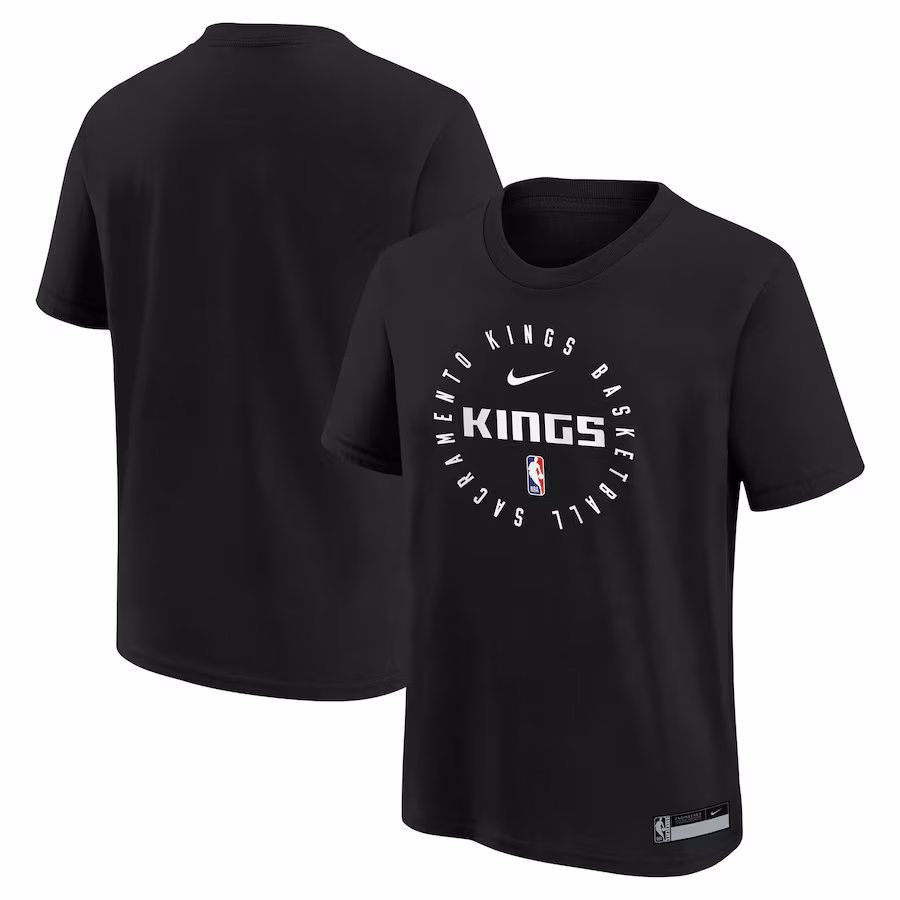 Youth Sacramento Kings Nike Black Practice Legend T-Shirt - Ujersey