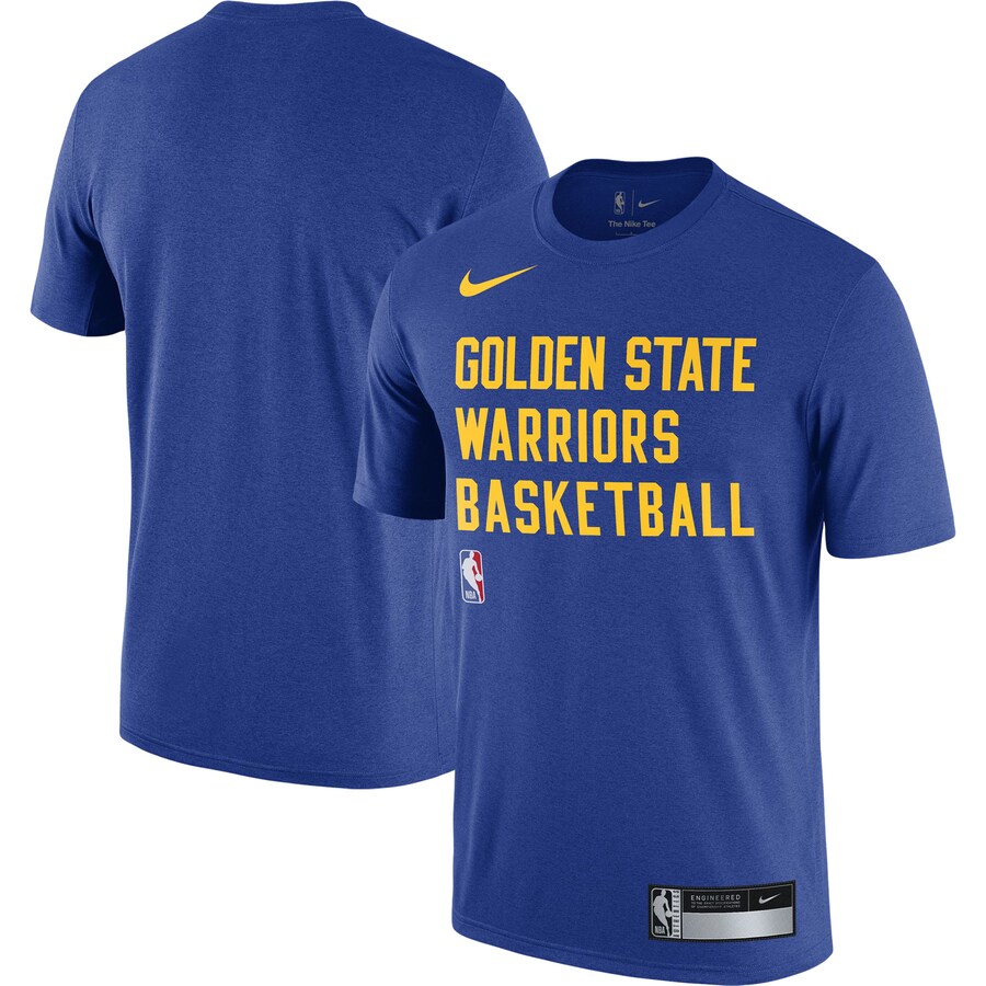 Men's Golden State Warriors Nike Royal 2023/24 Sideline Legend Performance Practice T-Shirt - Ujersey