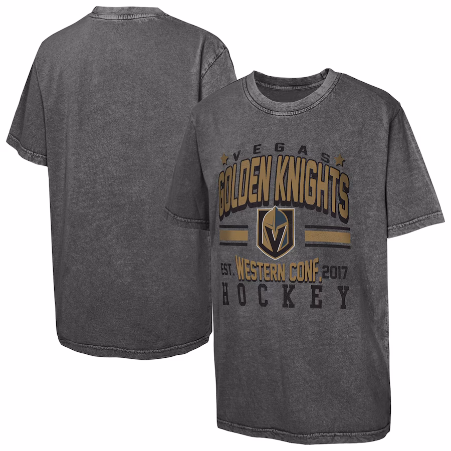 Youth Vegas Golden Knights Black Sure Short T-Shirt - Ujersey