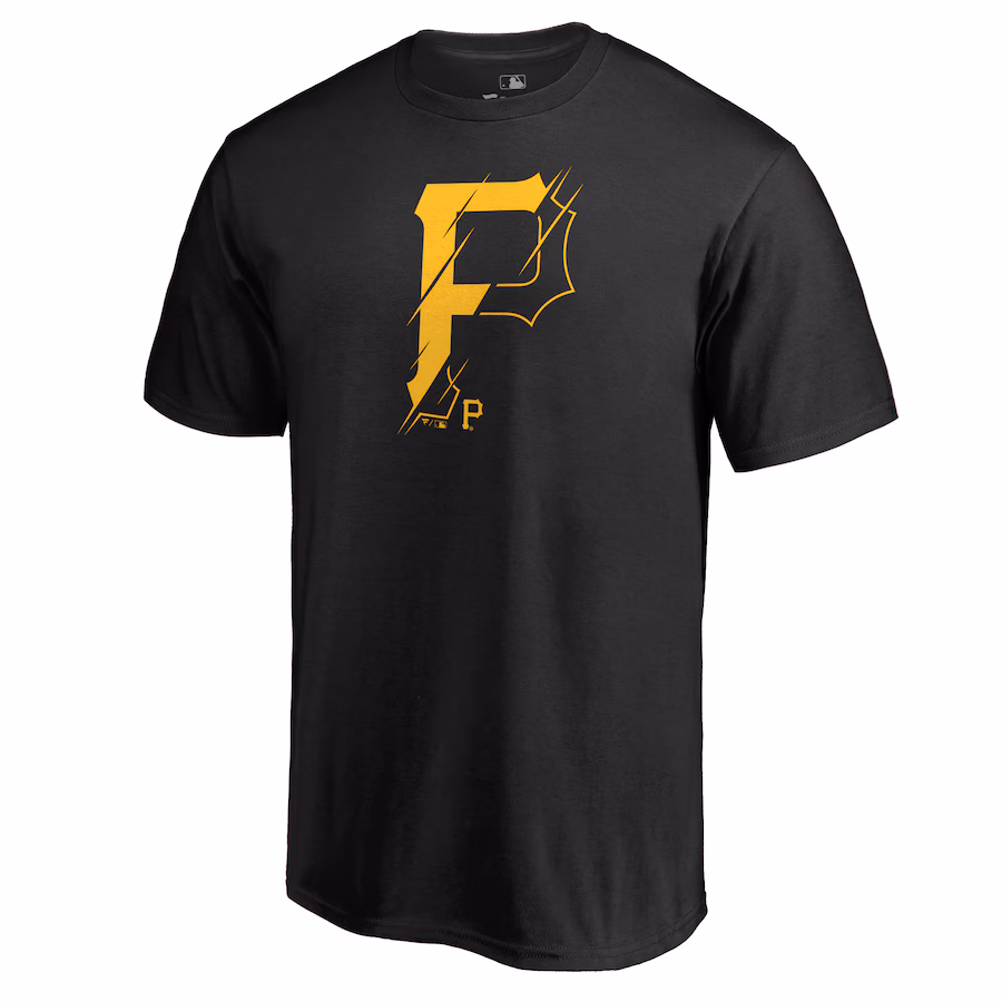 Men's Pittsburgh Pirates Black X-Ray T-Shirt - Ujersey