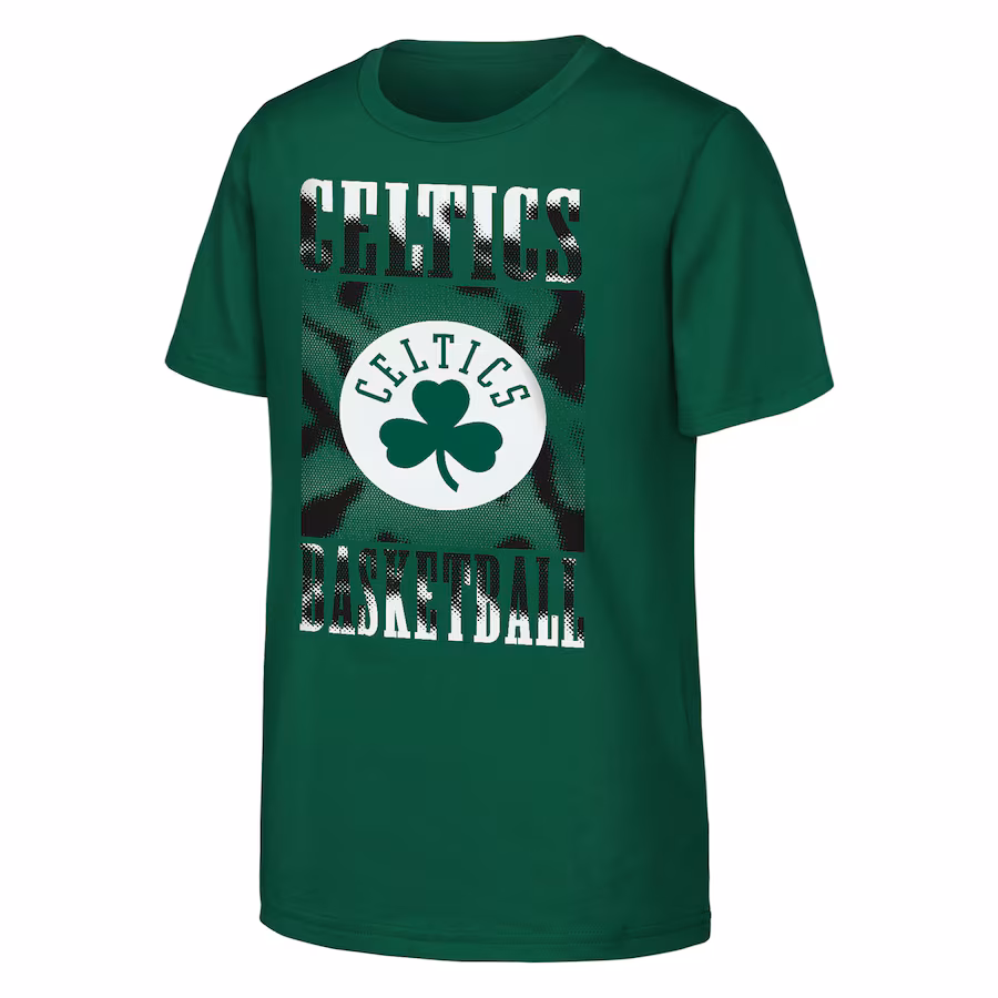 Youth Boston Celtics  Kelly Green Garage Hero T-Shirt - Ujersey