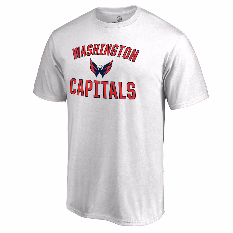 Men's Washington Capitals Victory Arch White T-Shirt - Ujersey