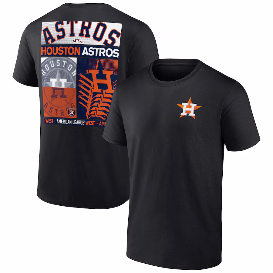 Men's Houston Astros Black In Good Graces T-Shirt - Ujersey