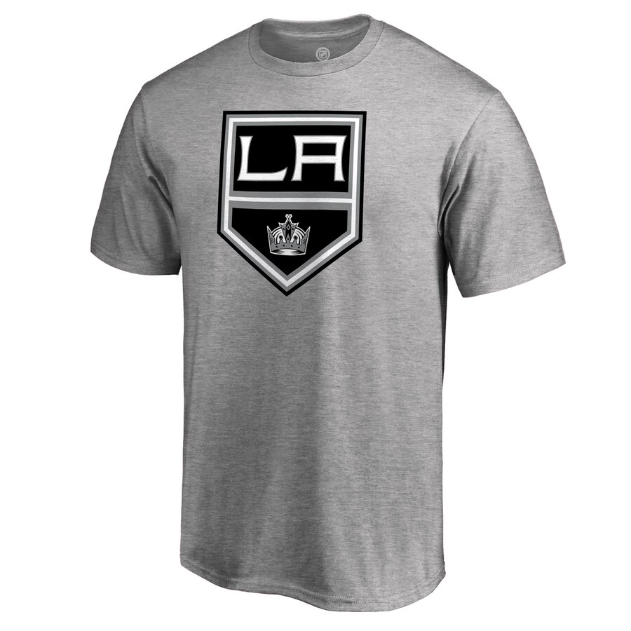 Men's Los Angeles Kings Heather Gray Team Alternate T-Shirt - Ujersey