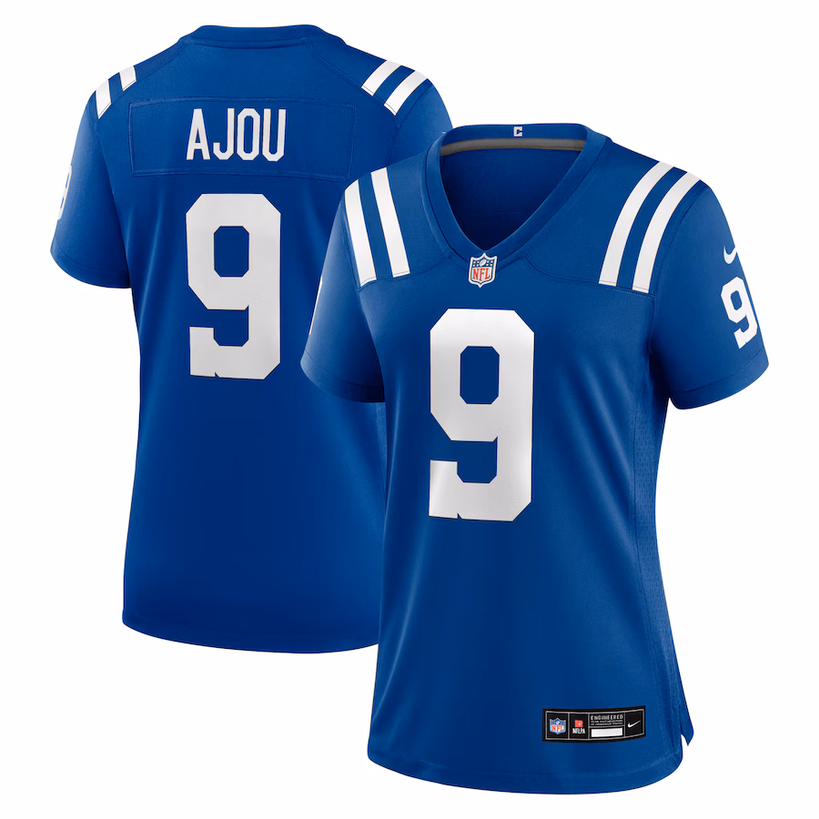 Women's Indianapolis Colts Ajou Ajou Nike Royal Team Game Jersey - Ujersey