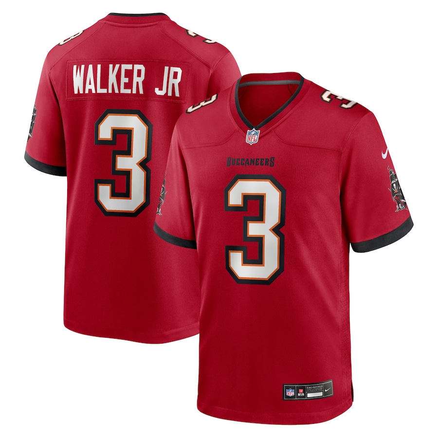 Men's Tampa Bay Buccaneers Anthony Walker Jr. Nike Red Team Game Jersey - Ujersey