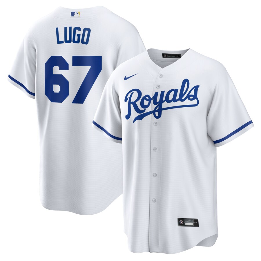 Men's Kansas City Royals Seth Lugo Nike White Home Replica Jersey - Ujersey