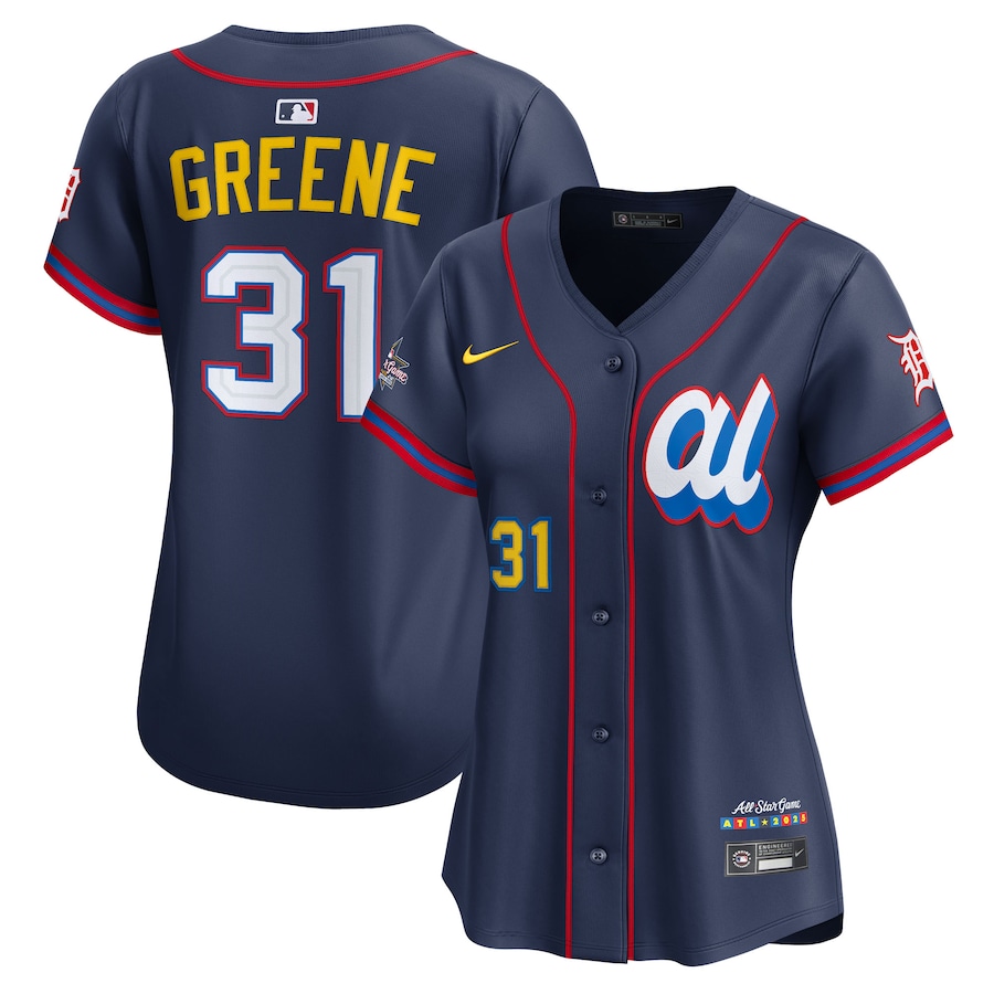 Women's American League Riley Greene Nike Navy 2025 All-Star Edition Limited Player Jersey - Ujersey