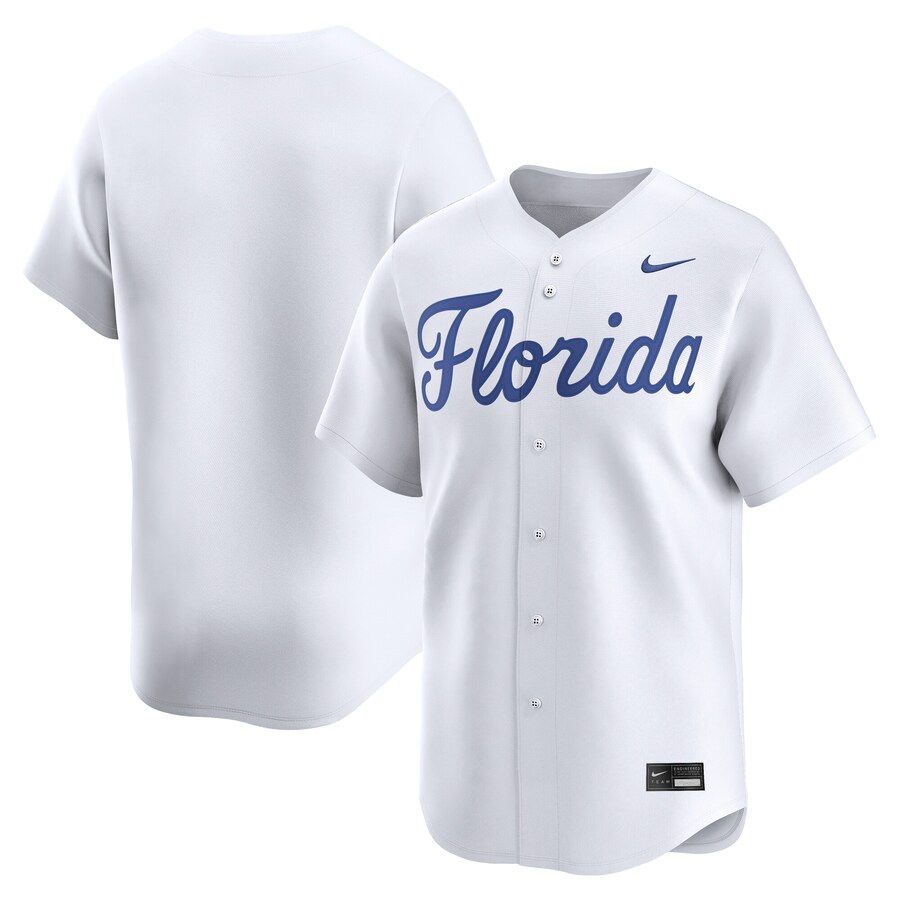 Men's Nike White Florida Gators College Limited Baseball Jersey - Ujersey