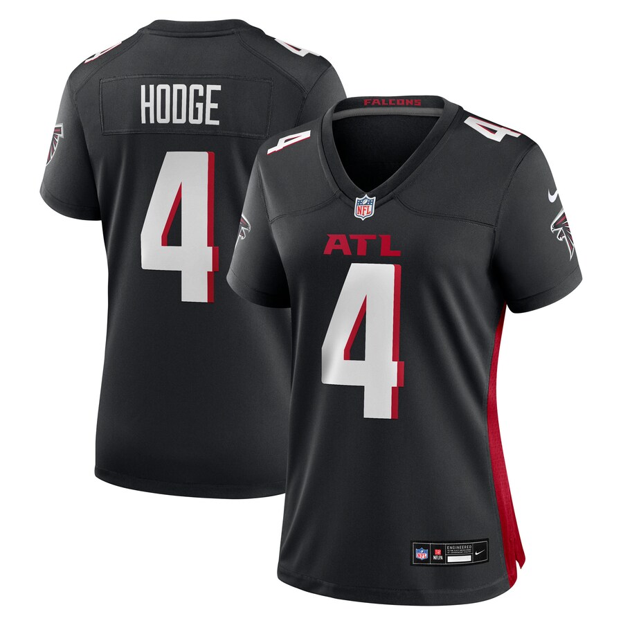 Women's Atlanta Falcons KhaDarel Hodge Nike Black Team Game Jersey - Ujersey