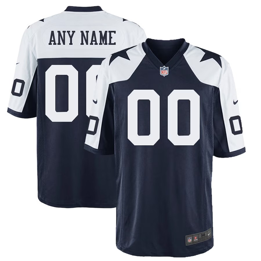Nike Youth Dallas Cowboys Customized Alternate Game Jersey - Ujersey