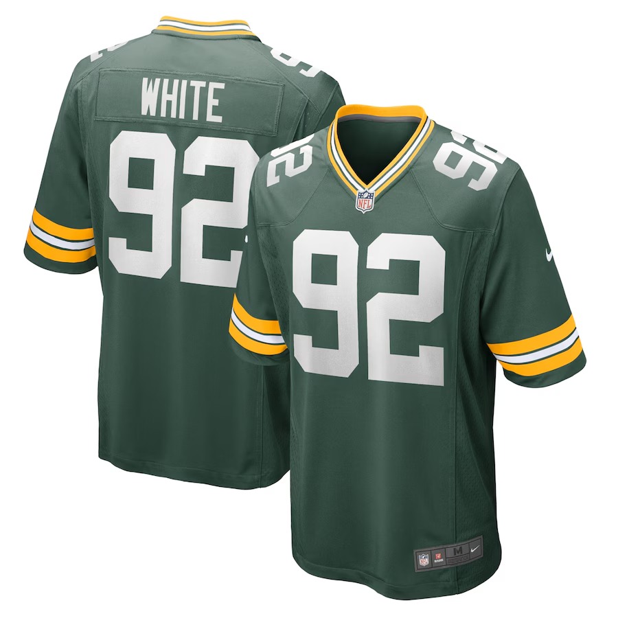 Men's Green Bay Packers Reggie White Nike Green Retired Player Game Jersey - Ujersey