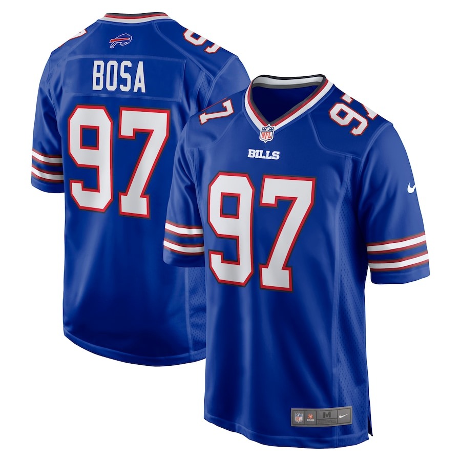Men's Buffalo Bills Joey Bosa Nike Royal Game Player Jersey - Ujersey