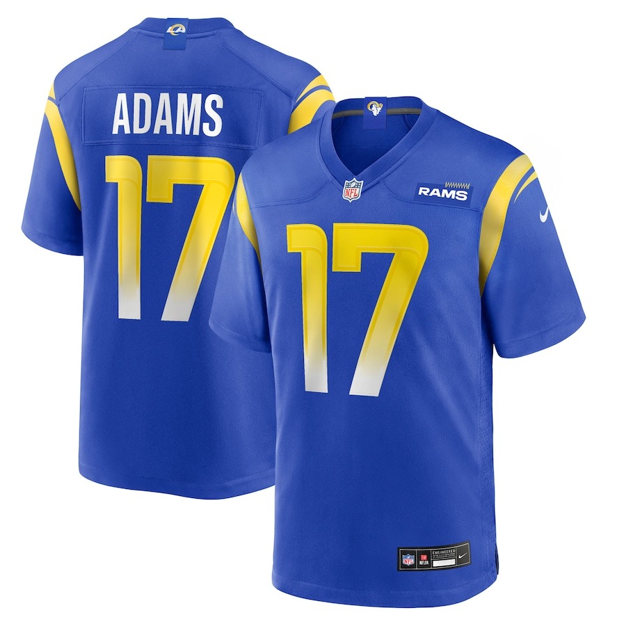 Men's Los Angeles Rams Davante Adams Nike Royal Game Player Jersey - Ujersey