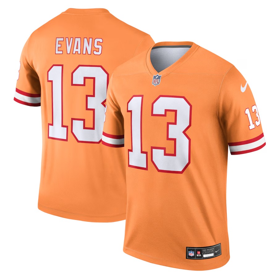 Men's Tampa Bay Buccaneers Mike Evans Nike Orange Legend Jersey - Ujersey