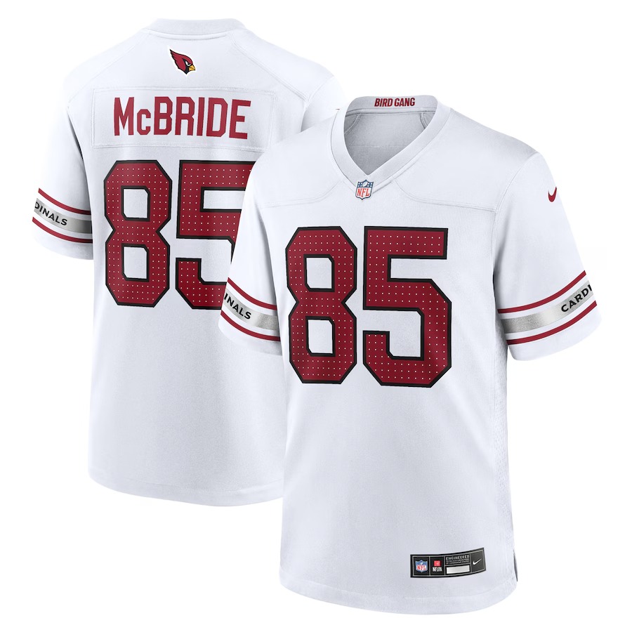 Men's Arizona Cardinals Trey McBride Nike  White  Game Jersey - Ujersey