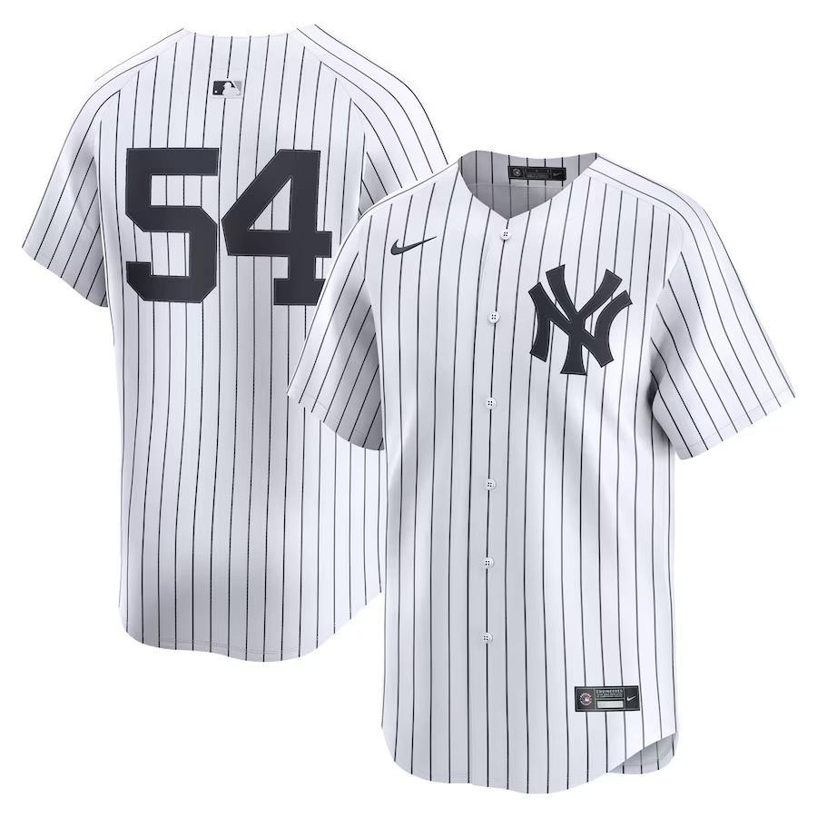 Men's New York Yankees Max Fried Nike White Home Limited Player Jersey - Ujersey