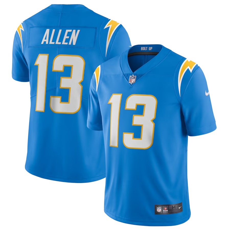 Men's Los Angeles Chargers Keenan Allen Nike Powder Blue Vapor Limited Jersey - Ujersey