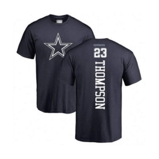 Football Dallas Cowboys #23 Darian Thompson Navy Blue Backer T-Shirt - Ujersey