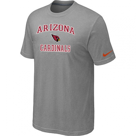 Nike Arizona Cardinals Heart & Soul NFL T-Shirt Grey - Ujersey