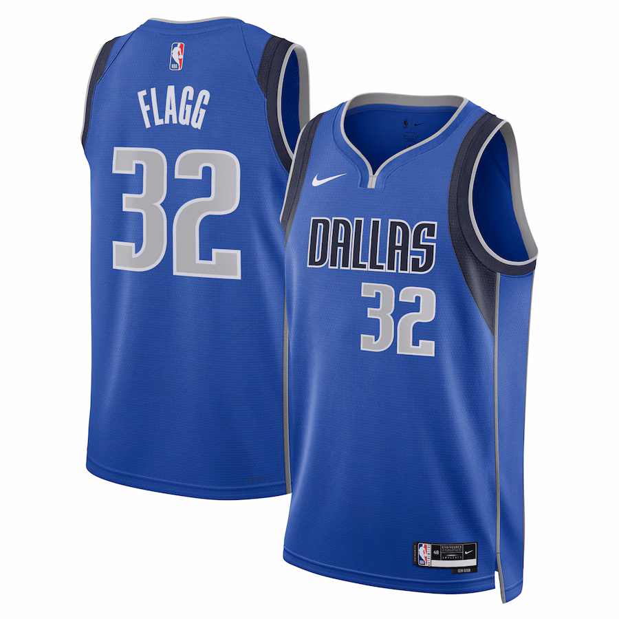 Unisex Dallas Mavericks Cooper Flagg Nike Blue 2025 NBA Draft First Round Pick Swingman Jersey - Icon Edition - Ujersey