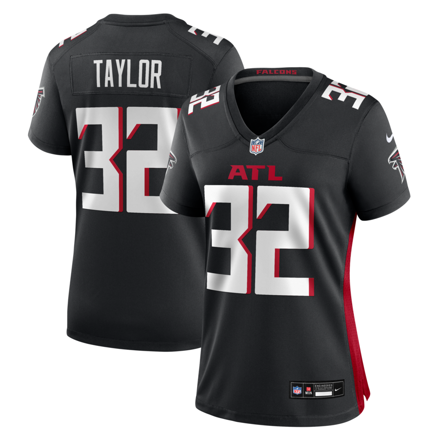 Women's Atlanta Falcons Keith Taylor Nike Black Team Game Jersey - Ujersey