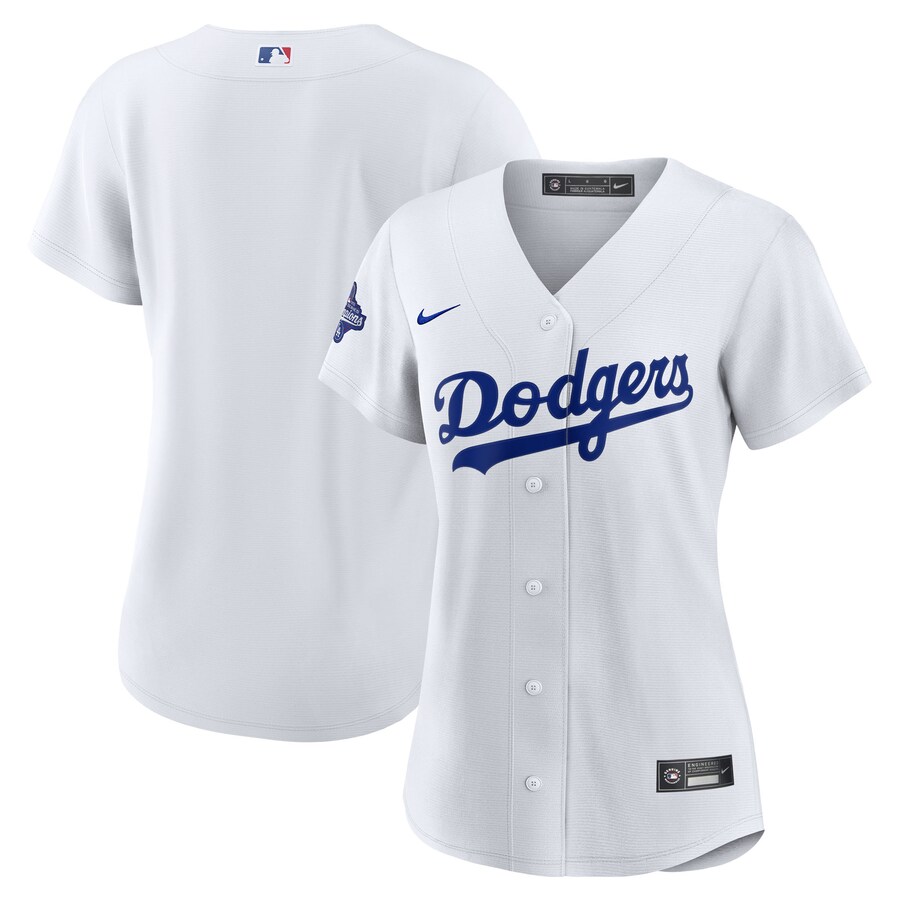 Women's Los Angeles Dodgers Nike White Home 2025 World Series Champions Replica Jersey - Ujersey