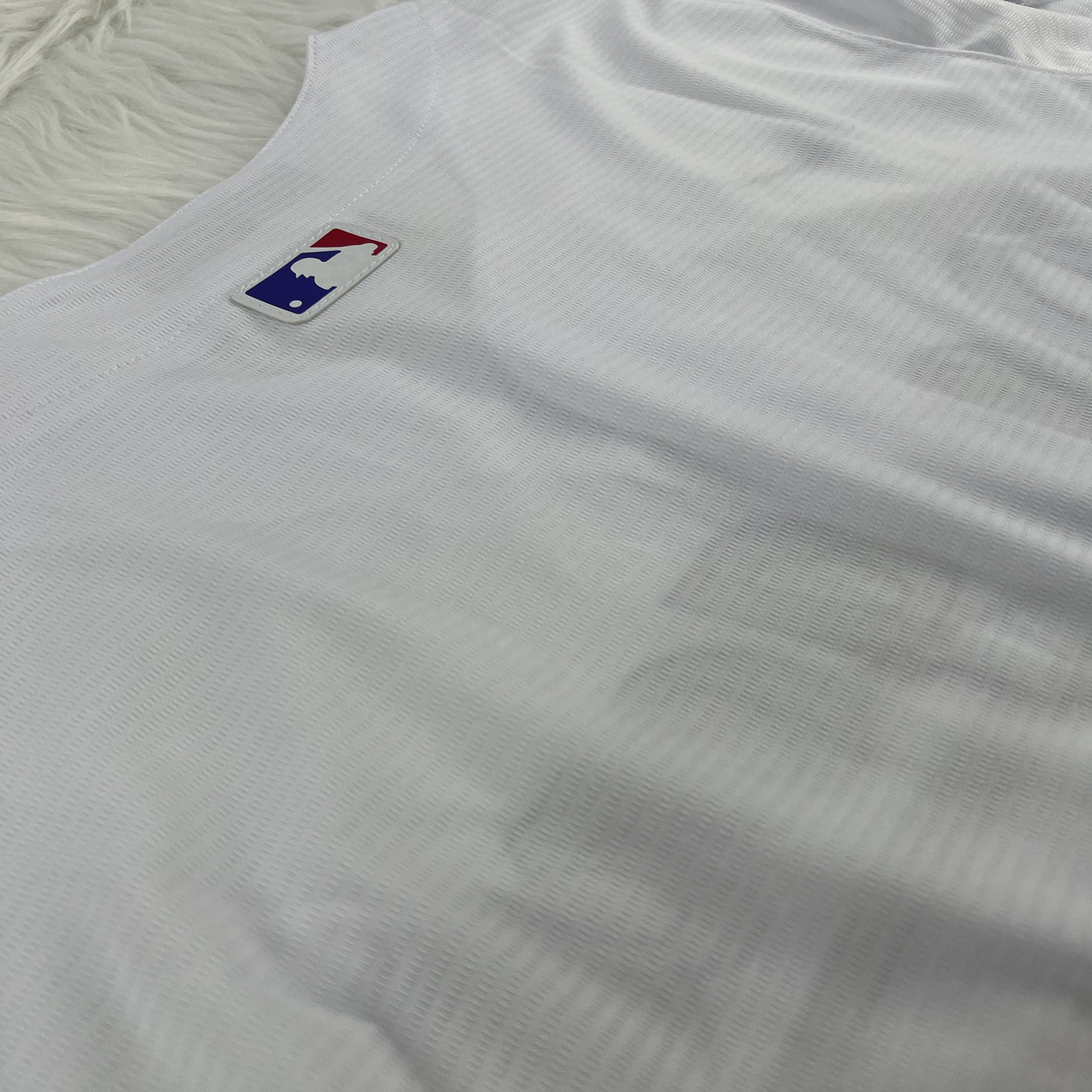 [Diamond-Studded Collector's Edition] Los Angeles Dodgers Nike Home Replica Team Jersey - White - Ujersey