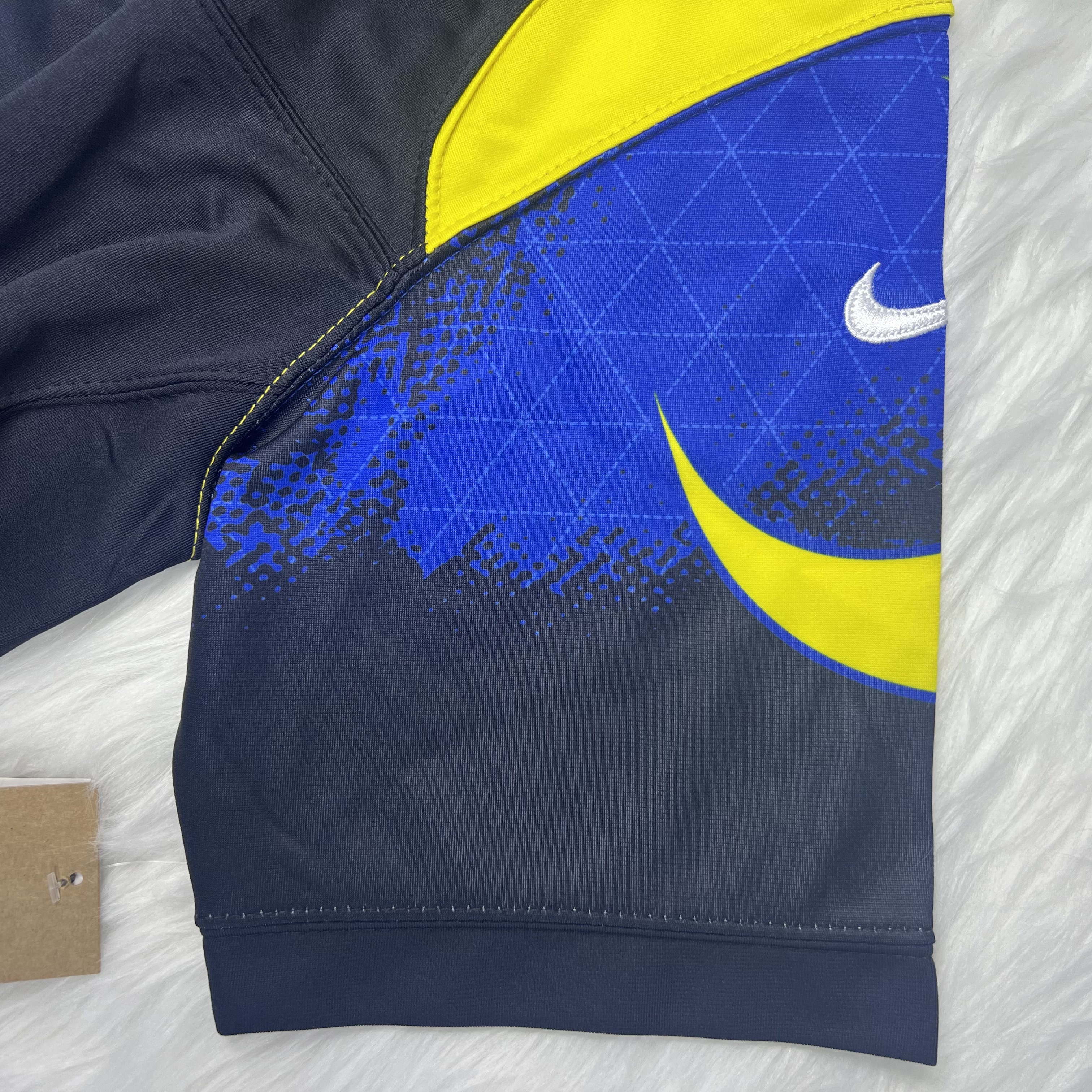 [Diamond-Studded Collector's Edition] Los Angeles Rams Puka Nacua Nike Midnight Blue 2025 Rivalries Collection Limited Jersey - Ujersey