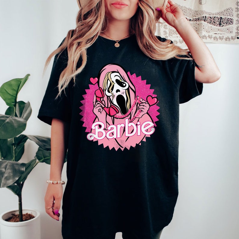 Horror Doll Ghost Face T-shirt