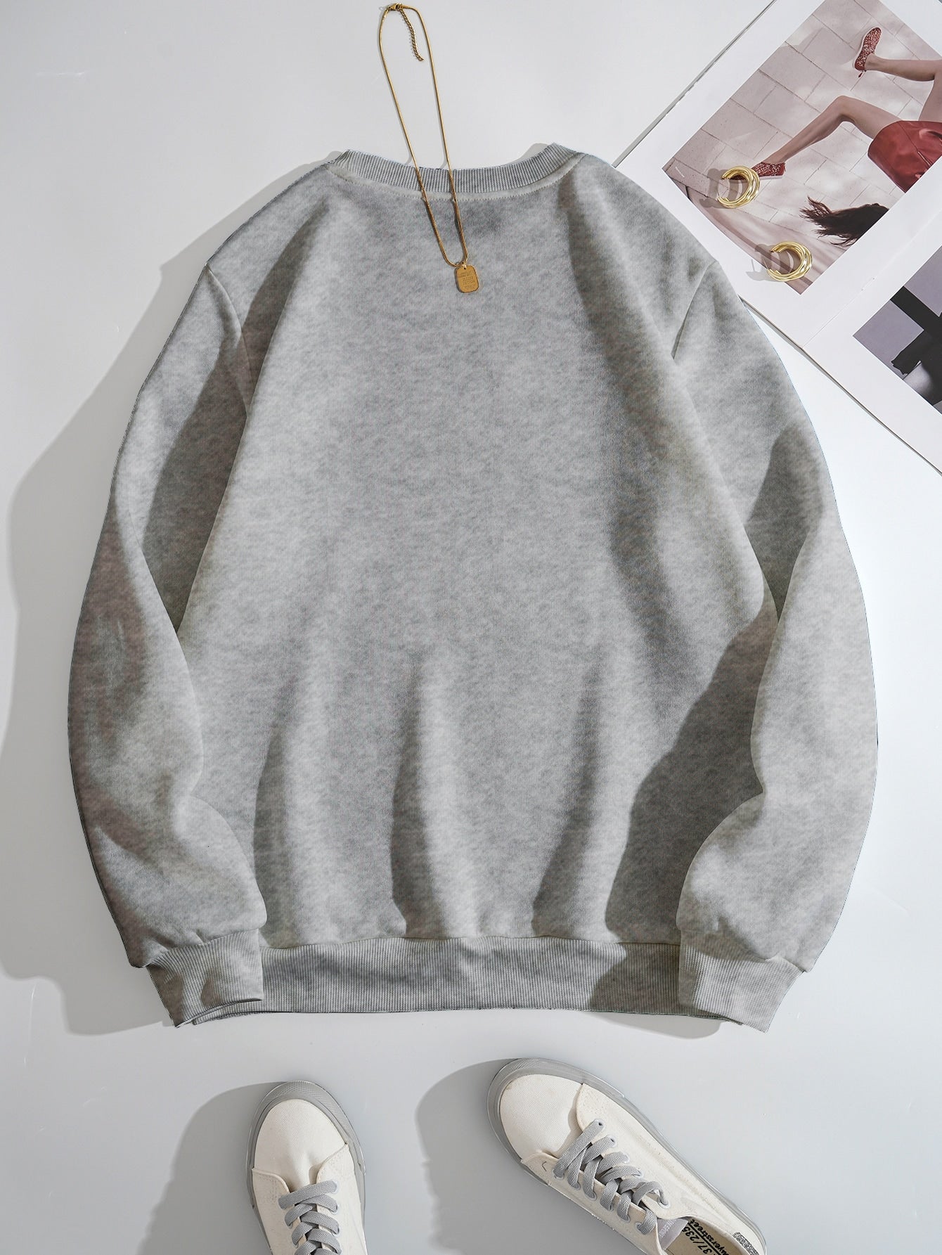 Fashion print sweatshirt
