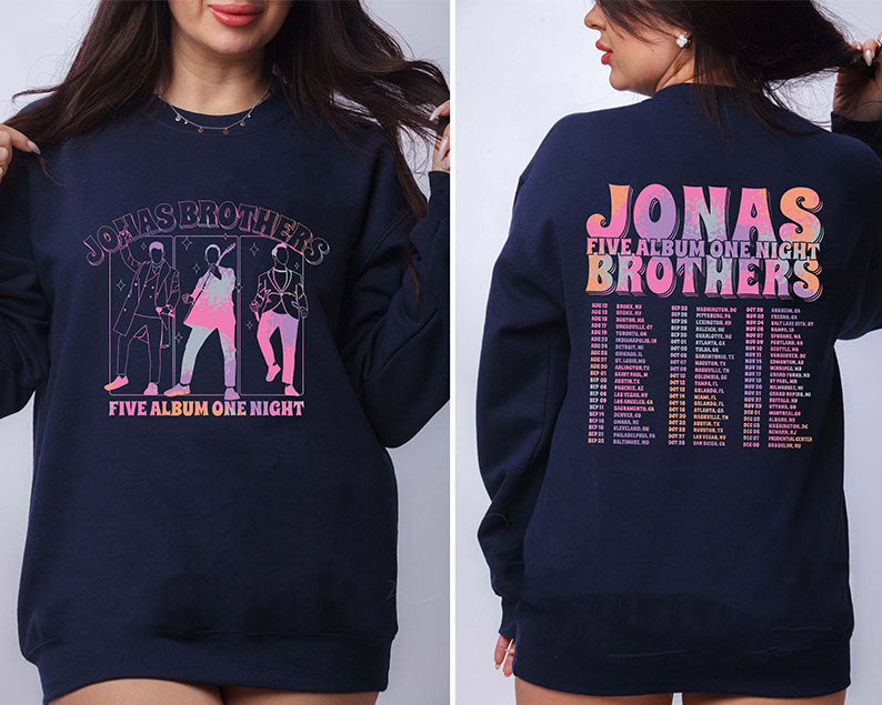 Jonas Concert 2023 Retro Sweatshirt