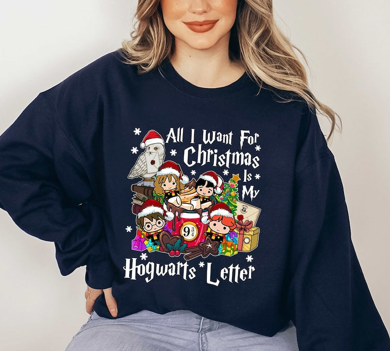 HP Wizard School Christmas Sweatshirt
