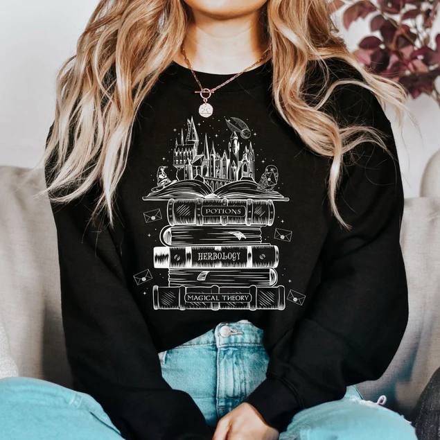 Wizard Castle Book Sweatshirt