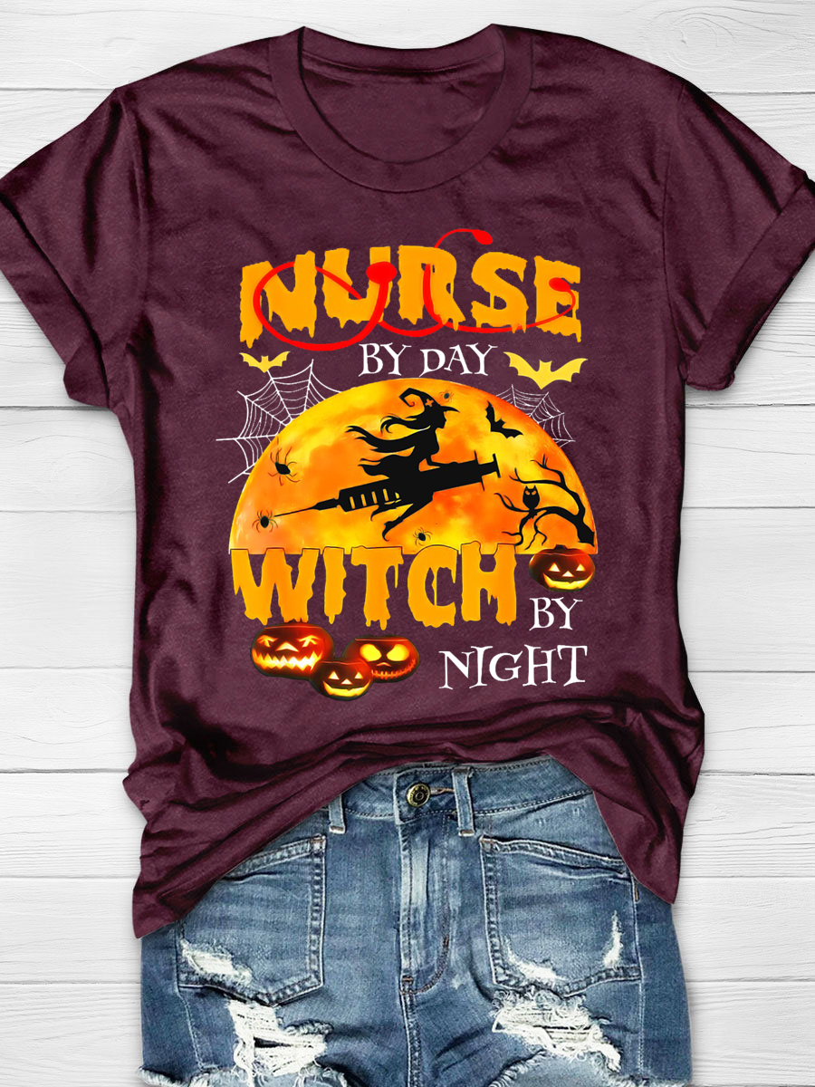 Vaccination Witch Nurse T-Shirt